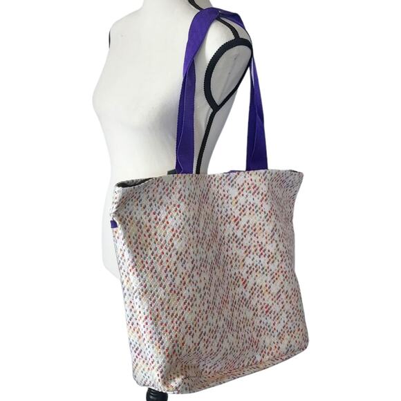 Life is a Beach Large Tote Shoulder bag mat and pillow set NWT - Picture 2 of 5